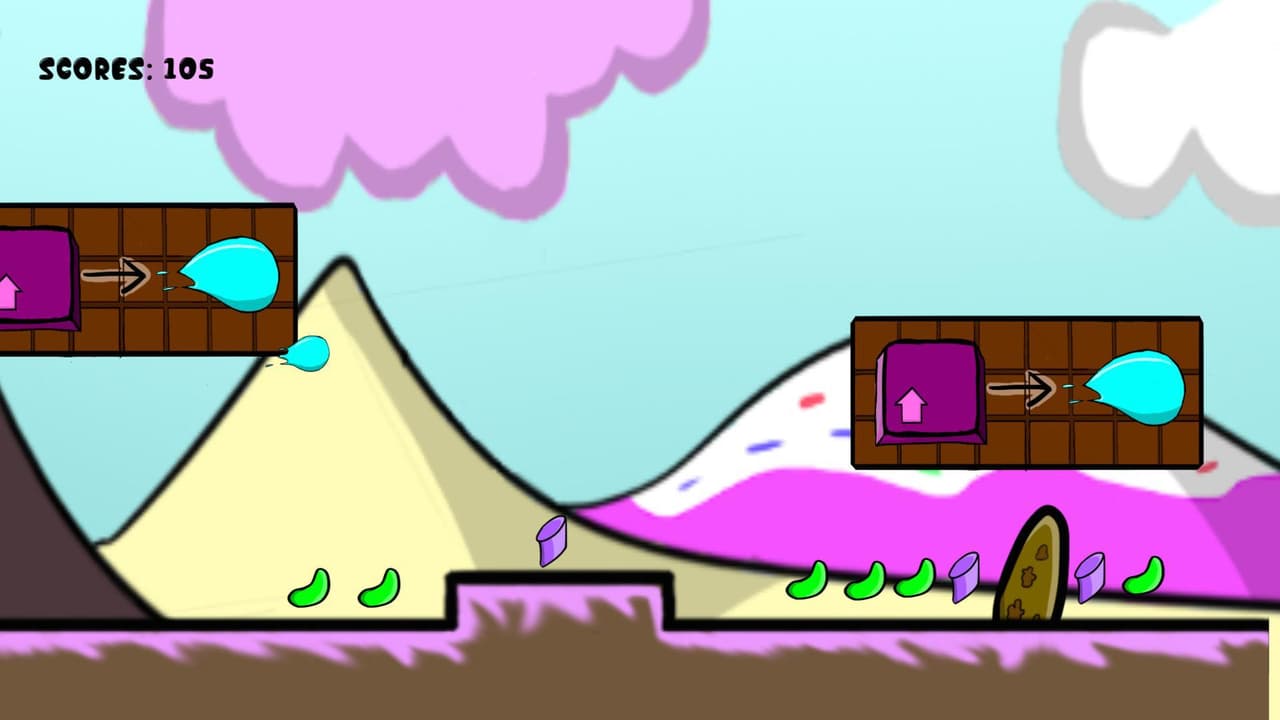 Running through the land of candy screenshot 3