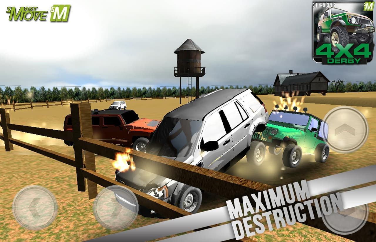 Real 4x4 Derby Racing 3D screenshot 3