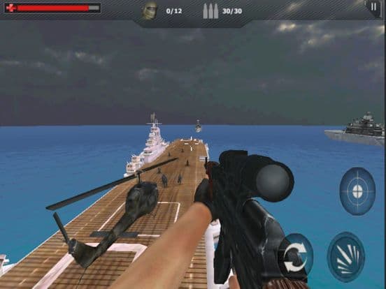 Navy Gunner Shoot War screenshot 2