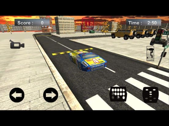 3D Parking Simulator City Mania Game