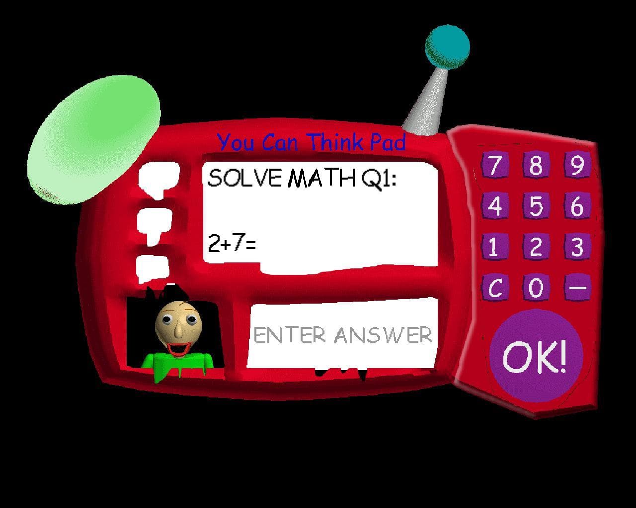 Baldis Basics The Old School Of Failure Warning screenshot 4