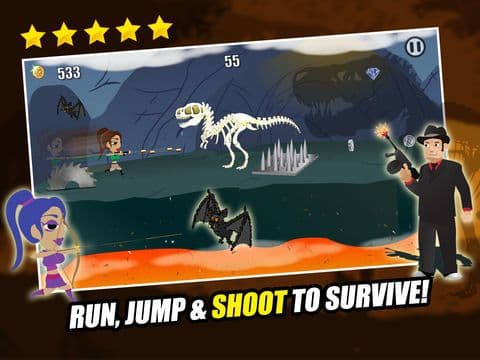 Aztec Alex FREE: The T-Rex Temple Slayer screenshot 3