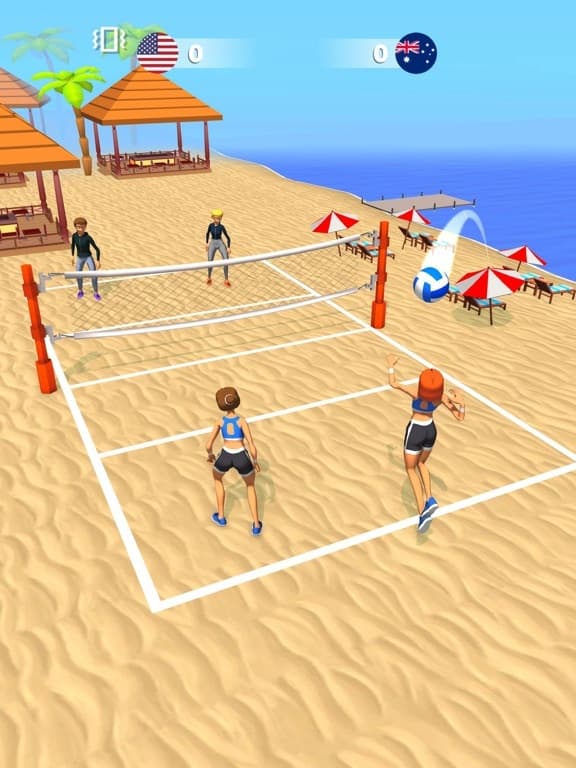 Beach Volleyball 3D screenshot 2