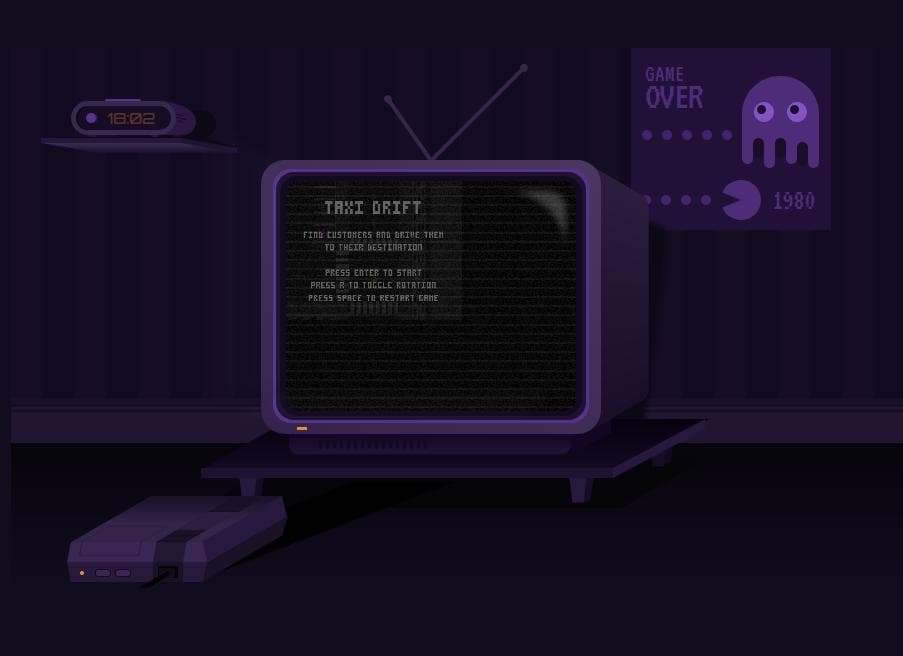 Taxi Drift in a Nintendo?(BETA) screenshot 2