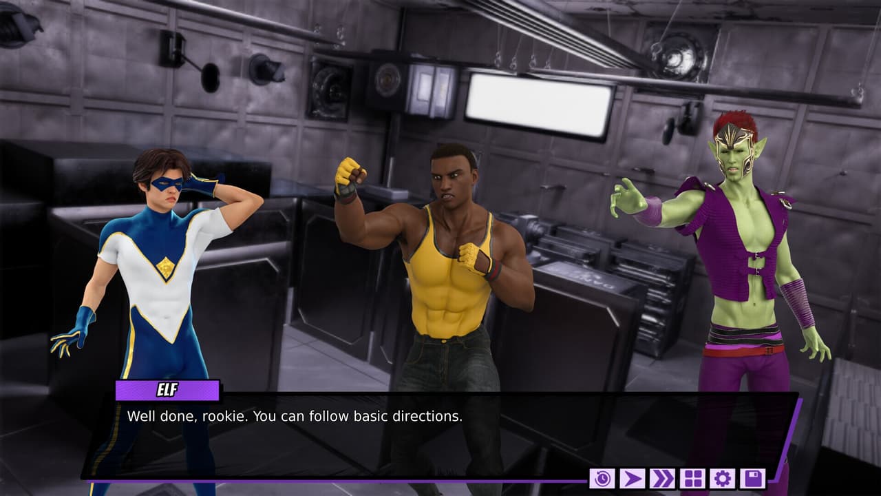 The Coming End: Fresh Force Frustrations (A Gay Superhero Visual Novel) screenshot 4