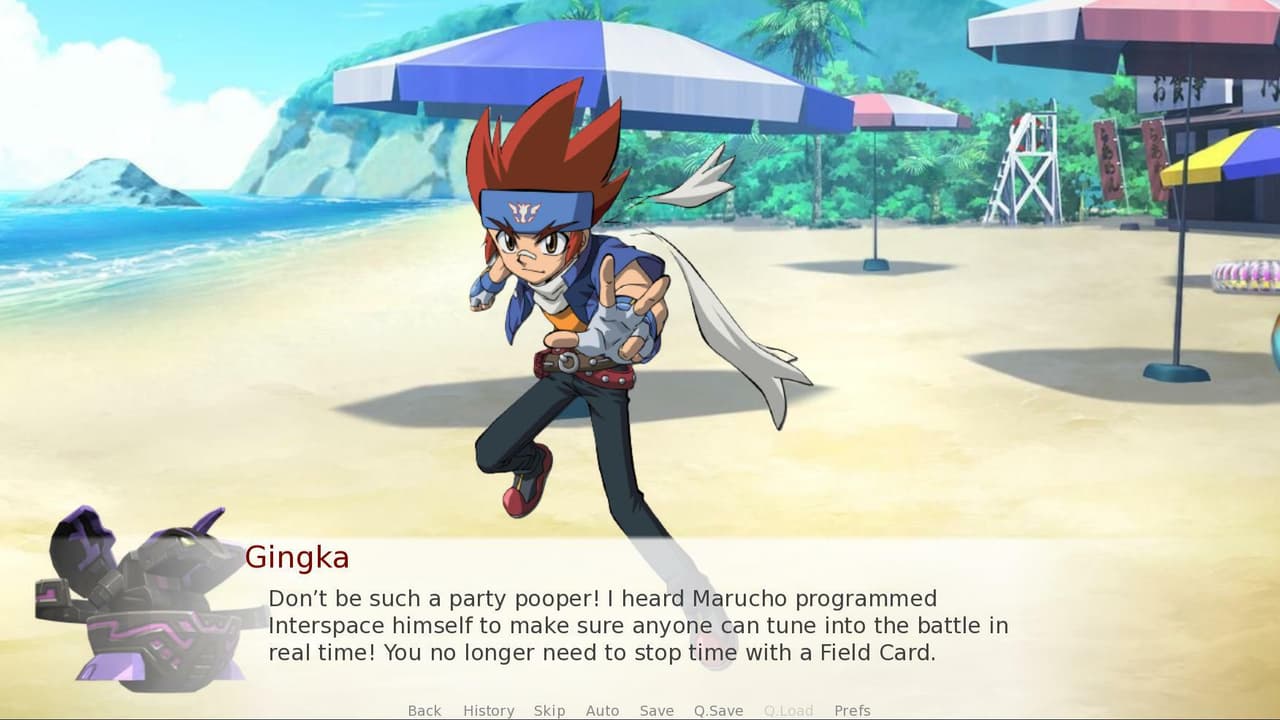 Bakugan but youre Gingka from Beyblade screenshot 2