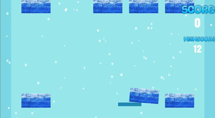 Dodge The Ice Blocks screenshot 4