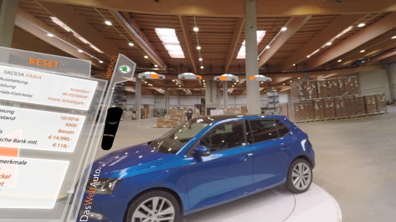 Virtual Reality Testdrive - Škoda screenshot 6