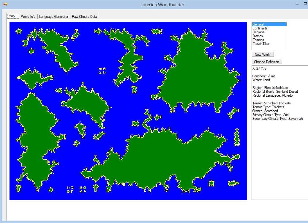 LoreGen Worldbuilder