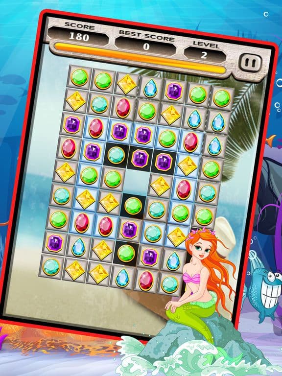 Sea Jewels Star Match 3 Pro
