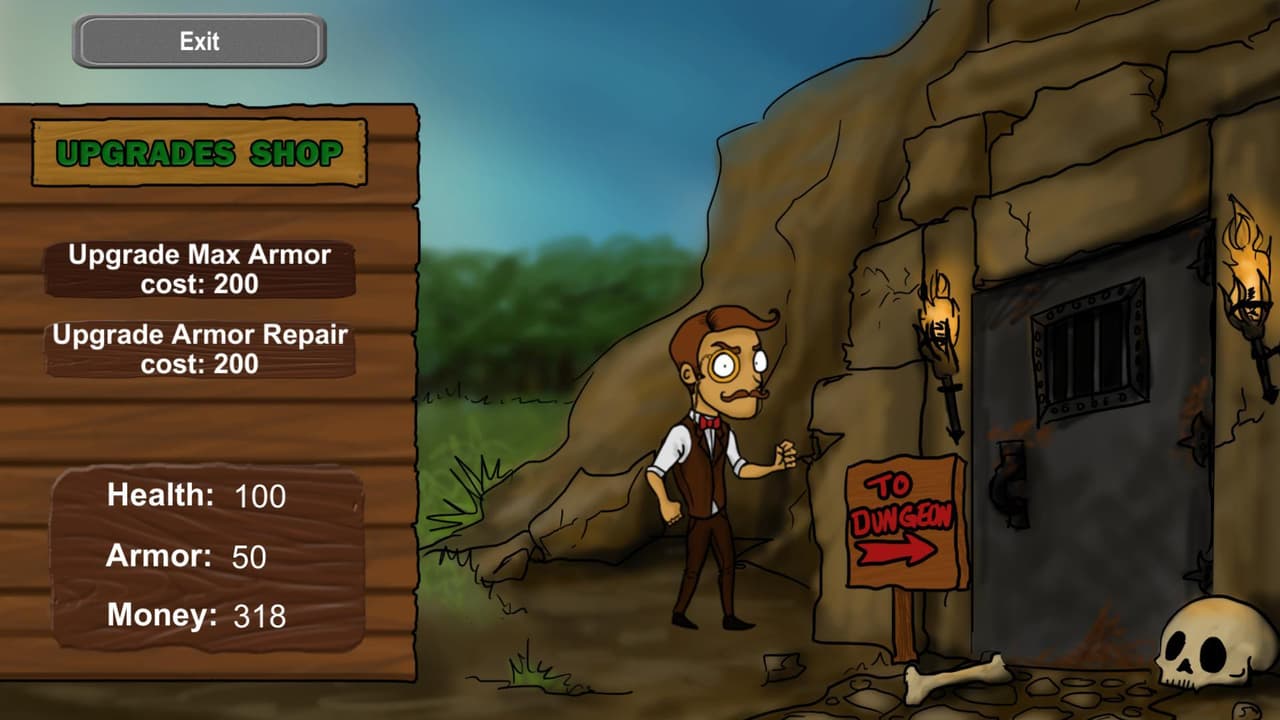 Monocle Match Dungeon screenshot 2