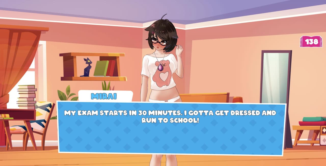 Mirais Exam Preparation - The Game screenshot 6