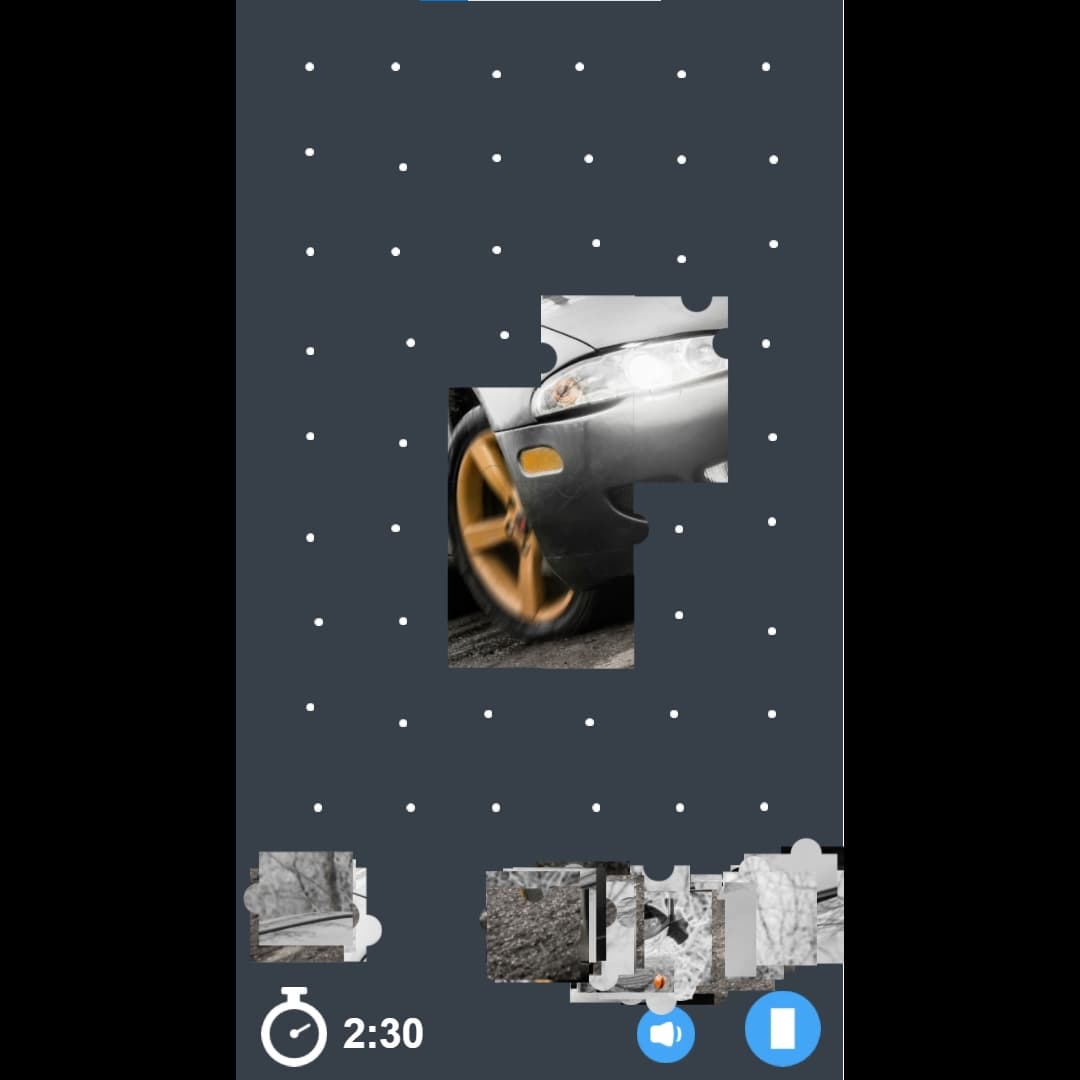 G.PIX: Drift Car Photo Jigsaw Puzzle