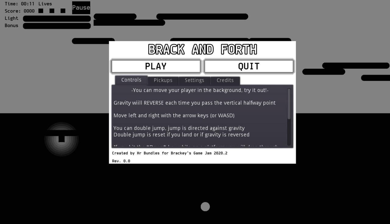 Brack and Forth