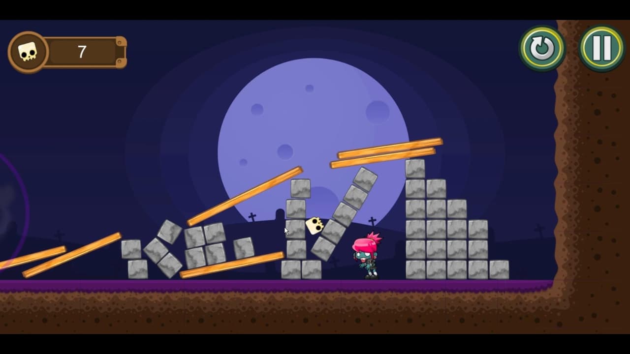 SlingSkull Zombies screenshot 2