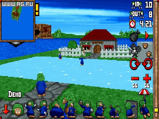 3D Lemmings screenshot 2