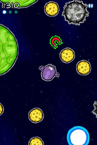 Crunchy Planets - An addictive planet eating game! screenshot 2