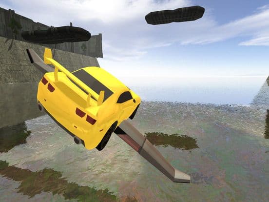3D Flying Car Parking Simulator: eXtreme Racing, Driving and Flight Game PRO screenshot 4