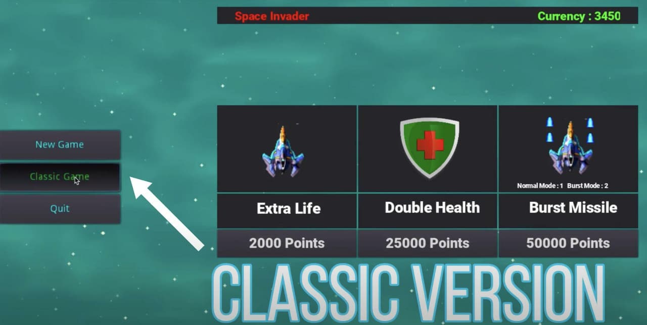 Space Invader 2k21 (Playtest#2) screenshot 3
