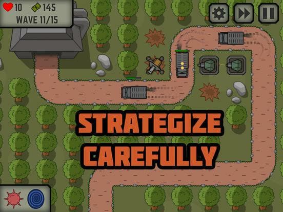 Tactical War: Tower Defense screenshot 2