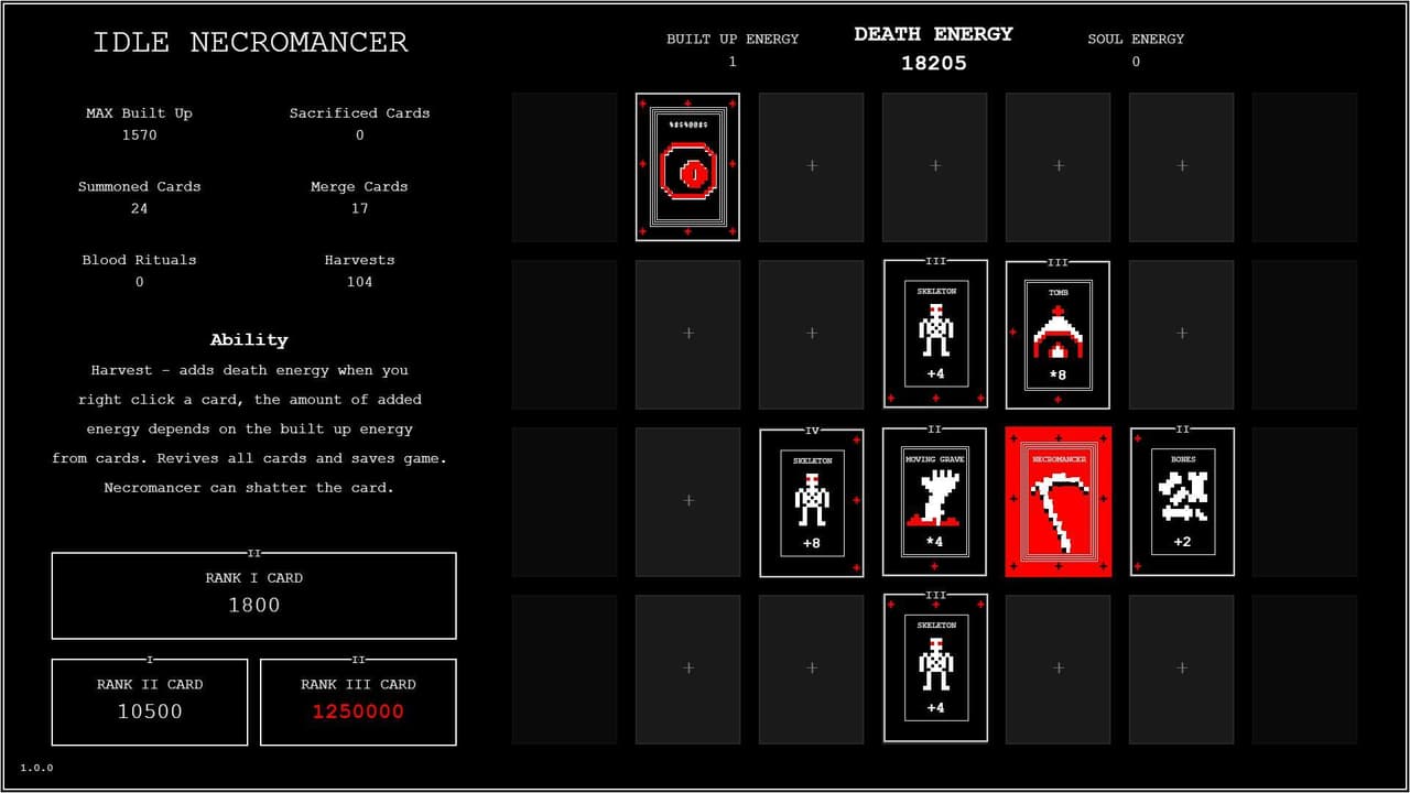 Idle Necromancer (itch)