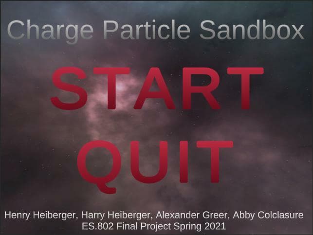 Charge Particle Sandbox