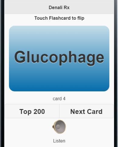 Top 200 Pharmacy Drugs Flashcards screenshot 4