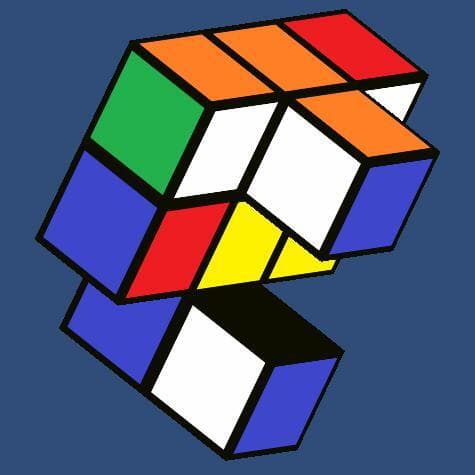 Scramble Cube 3x3x1 screenshot 2
