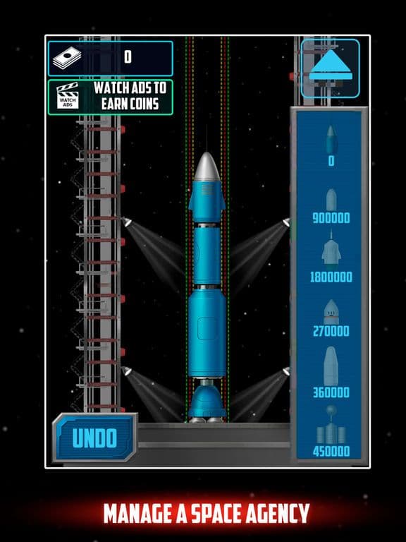 Cosmic Rocket Agency Flight screenshot 2