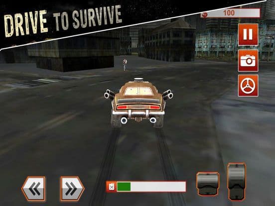 Crazy Dead Car: Zombie Kill screenshot 3