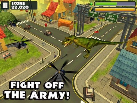 Jurassic Rampage: Smash the City! screenshot 4