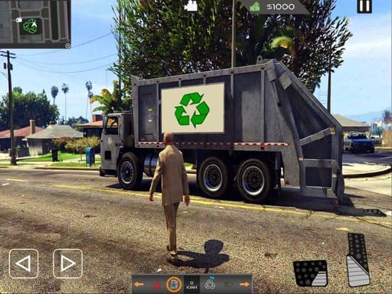 Garbage Truck Recyclng Sim 21 screenshot 2