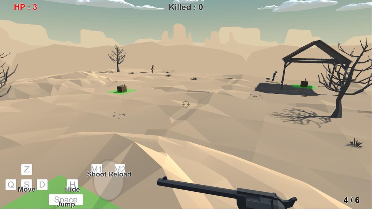 A 7 hours game: Fast Shoot Cowboy