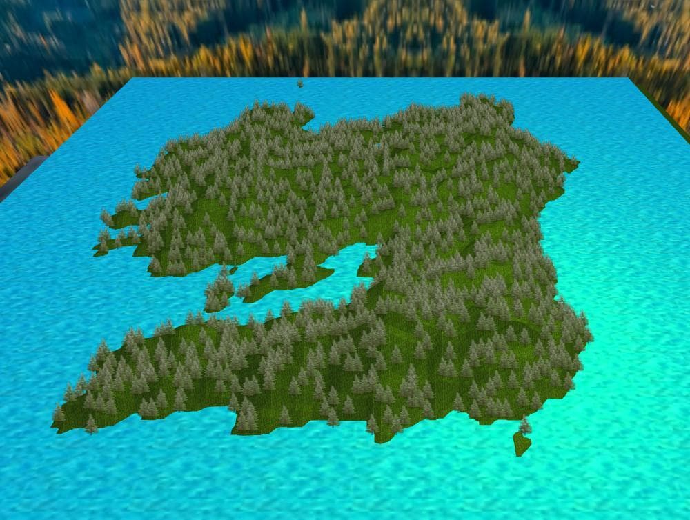 Drive around on my random island... screenshot 3