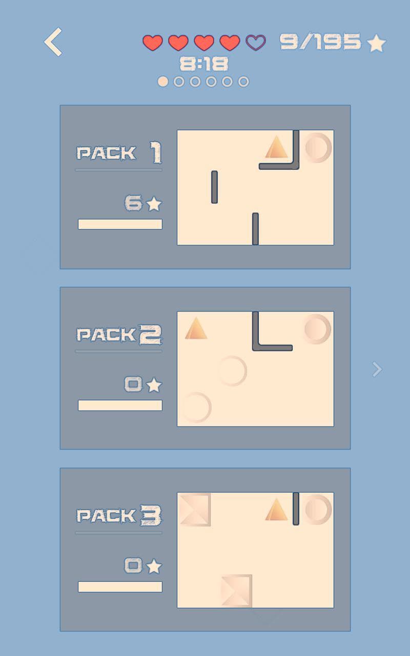 Geometry Stencil Maze Escape screenshot 3
