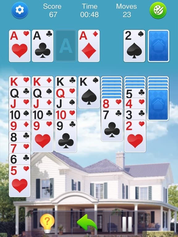 Solitaire Makeover Home Design screenshot 2