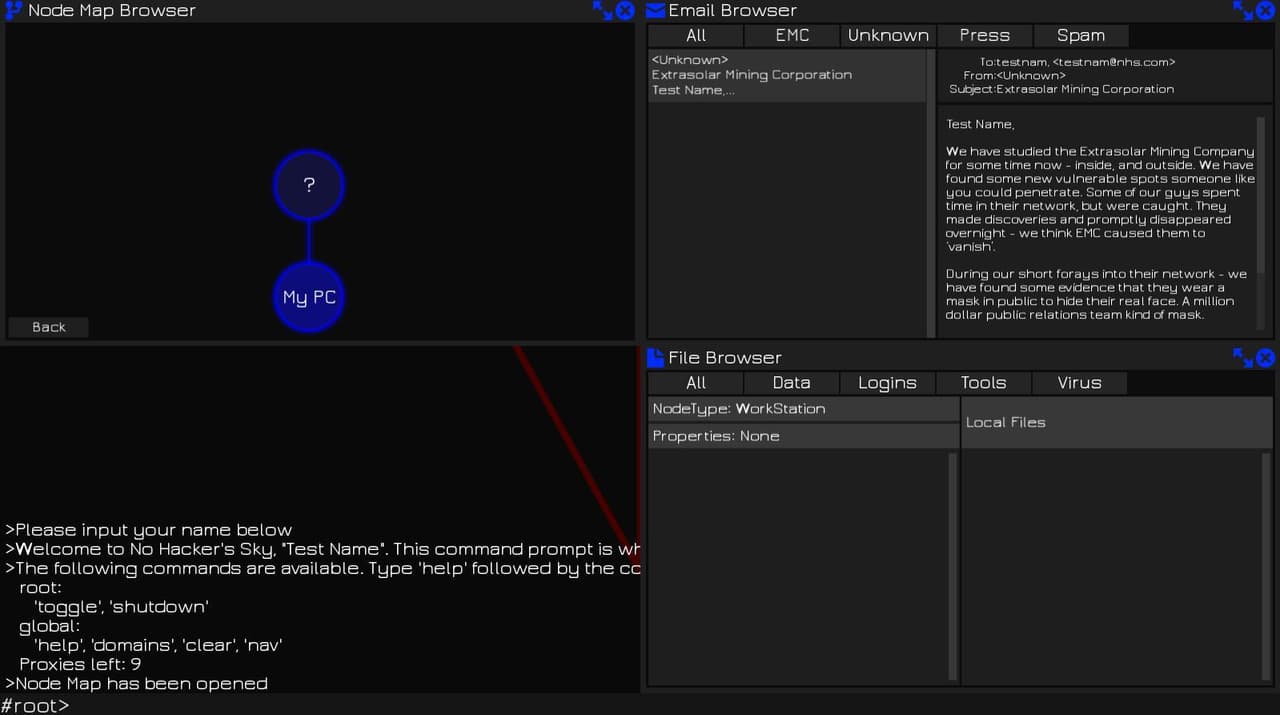 No Hackers Sky screenshot 3