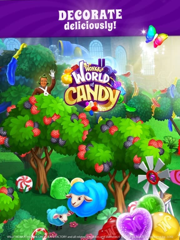 Wonkas World of Candy Match 3