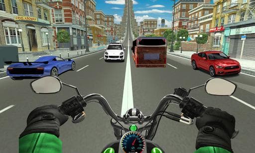 Racing In Moto Traffic Stunt Race screenshot 4