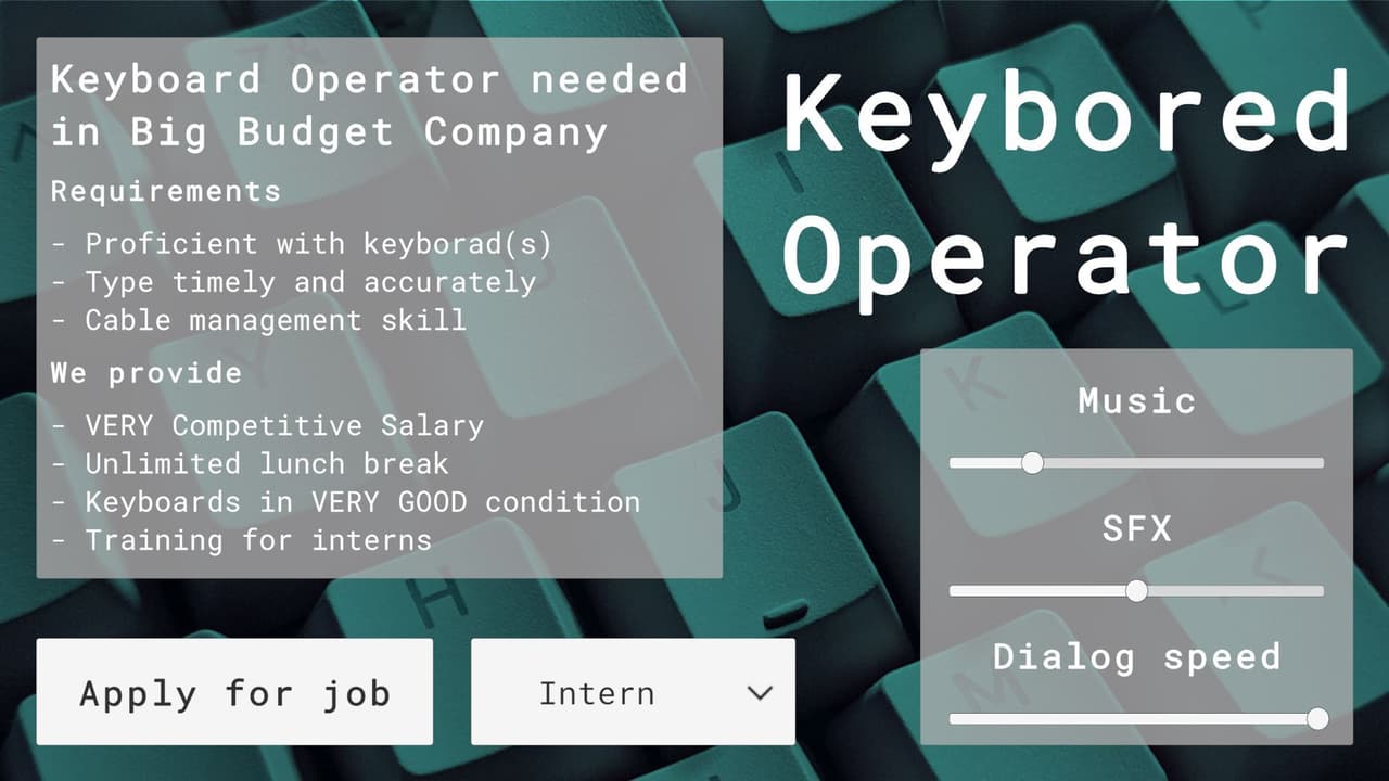 Keybored Operator screenshot 2