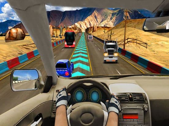Race In Car 3D: Most wanted Speed Racing Game screenshot 2