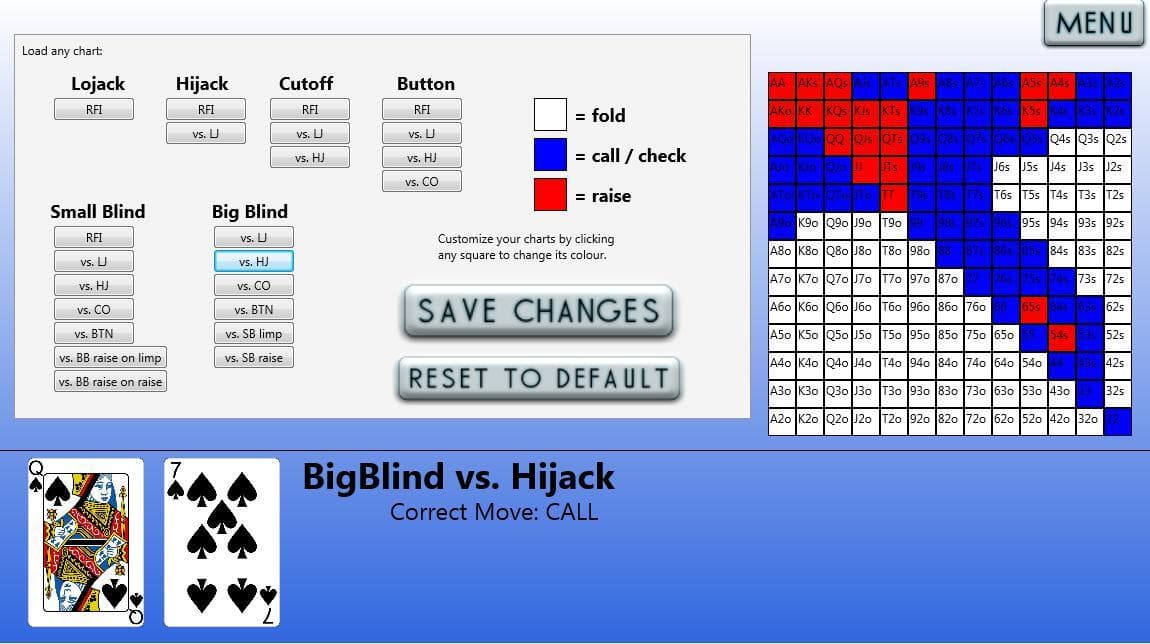 Preflop Trainer (itch)