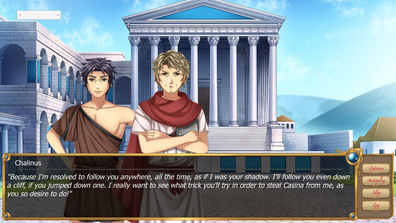 Casina: A Visual Novel set in Ancient Greece screenshot 6