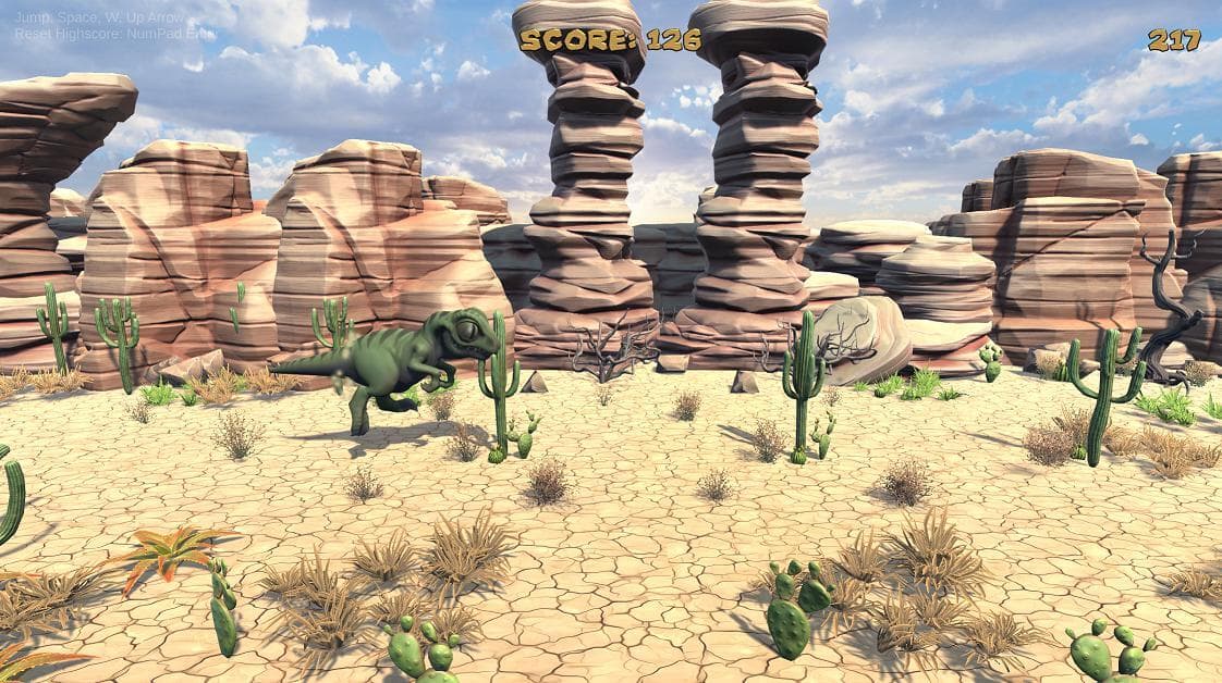 Dino Runner (Monotub Studios) screenshot 3
