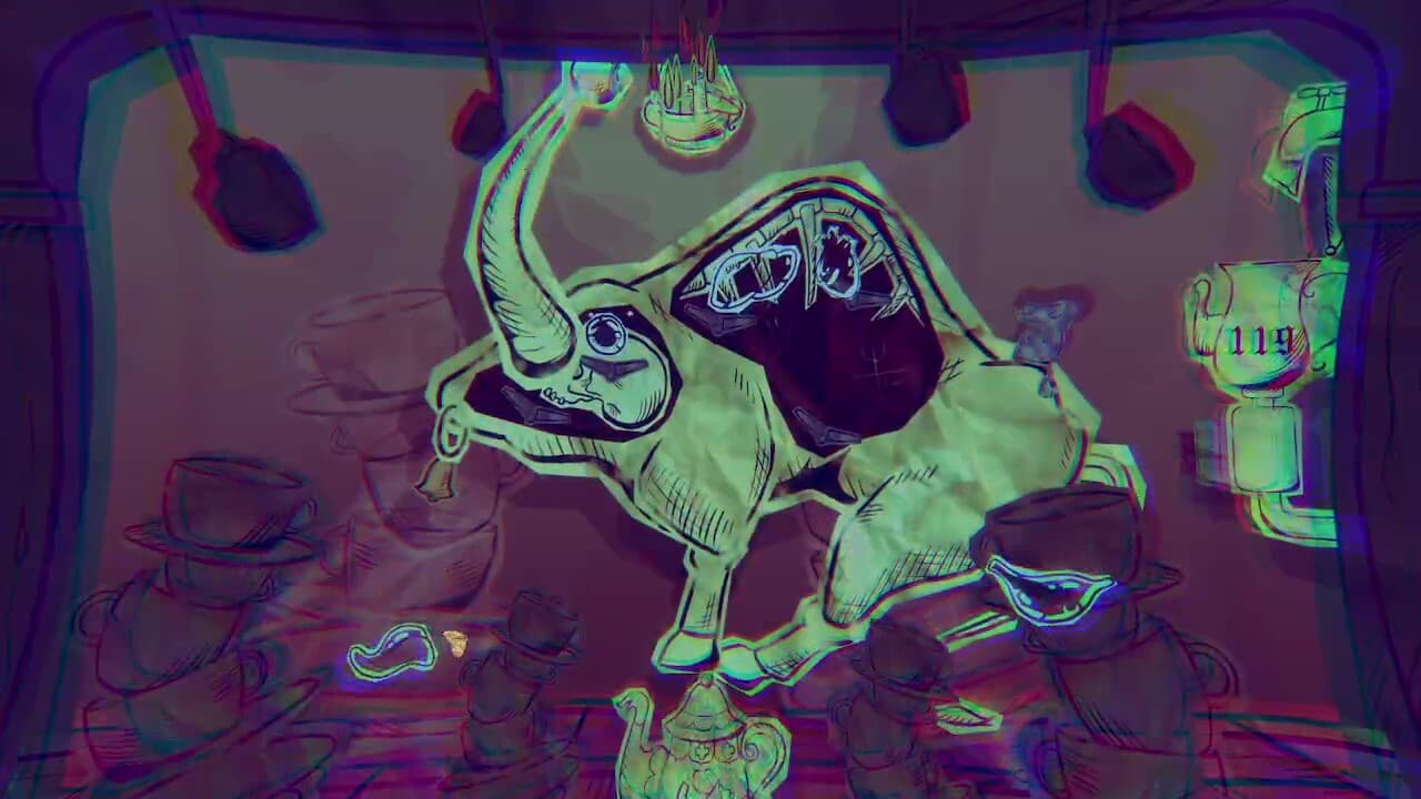 Bull On A China Pot