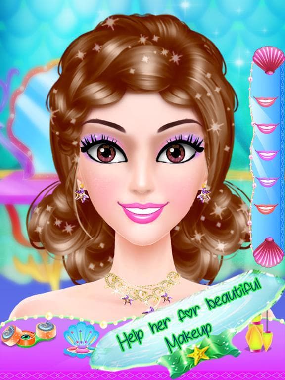 Mermaid Games - Makeover and Salon Game screenshot 5