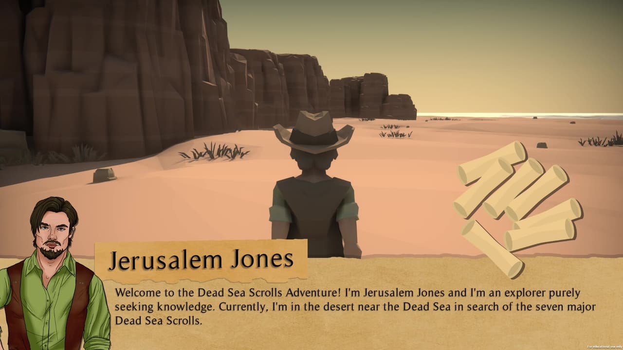 The Dead Sea Scrolls Adventure (Jerusalem Jones) screenshot 2