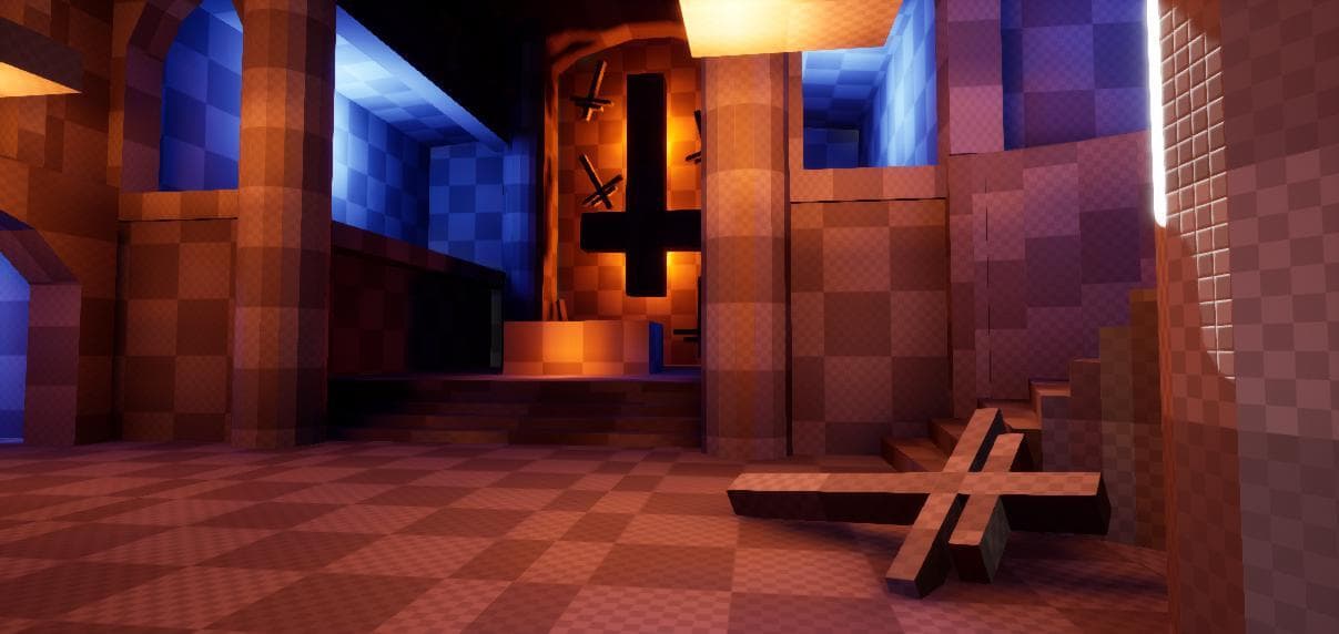 [Student Project] DOOM-based Arena Design sample screenshot 3