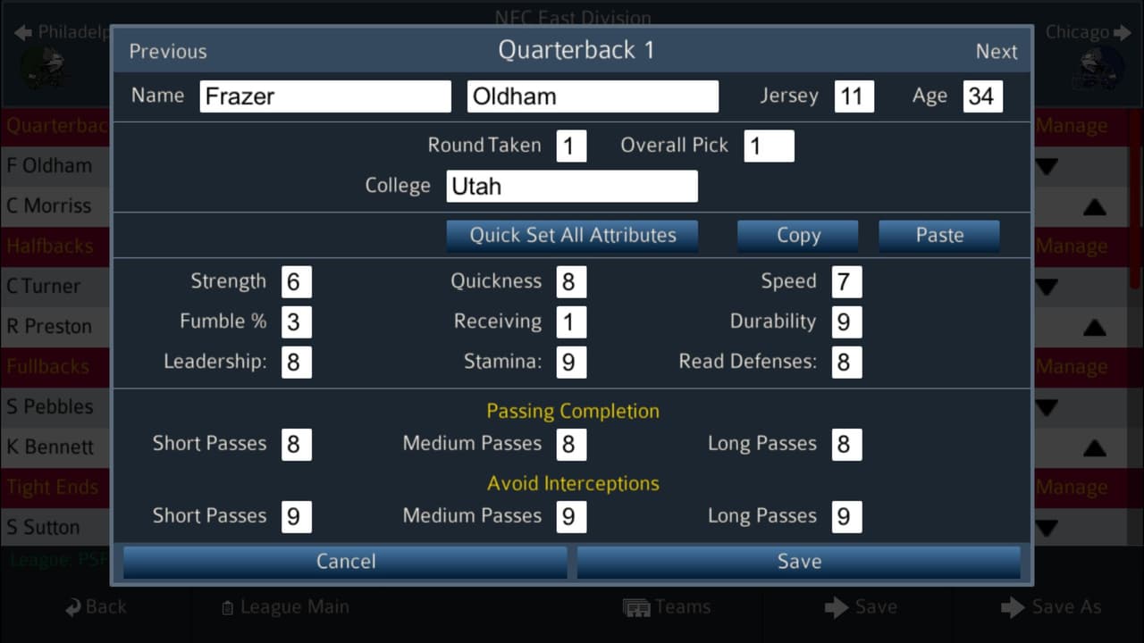 Pro Strategy Football 2020 screenshot 5