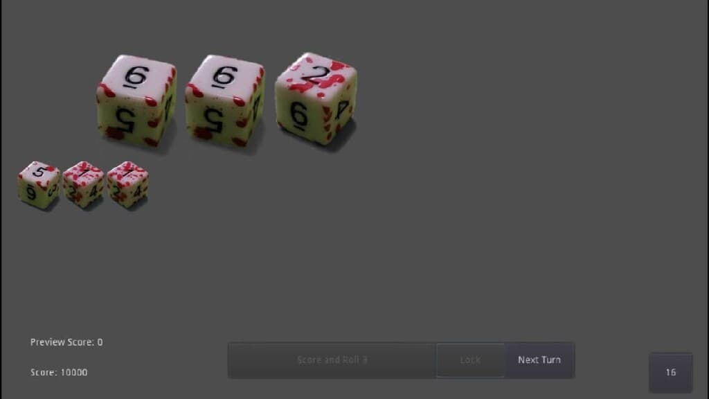Dice Tossing Game screenshot 3